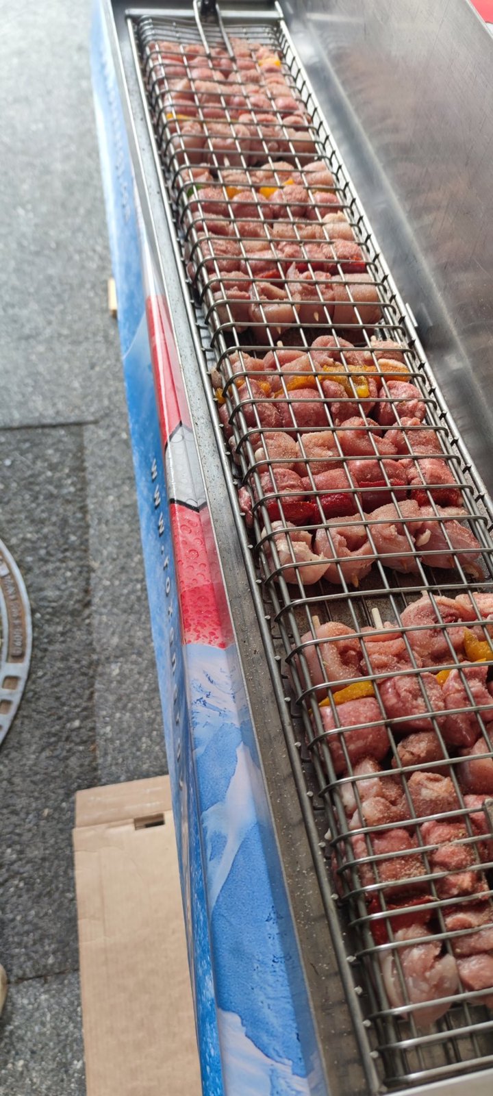 Grill für große Mengen